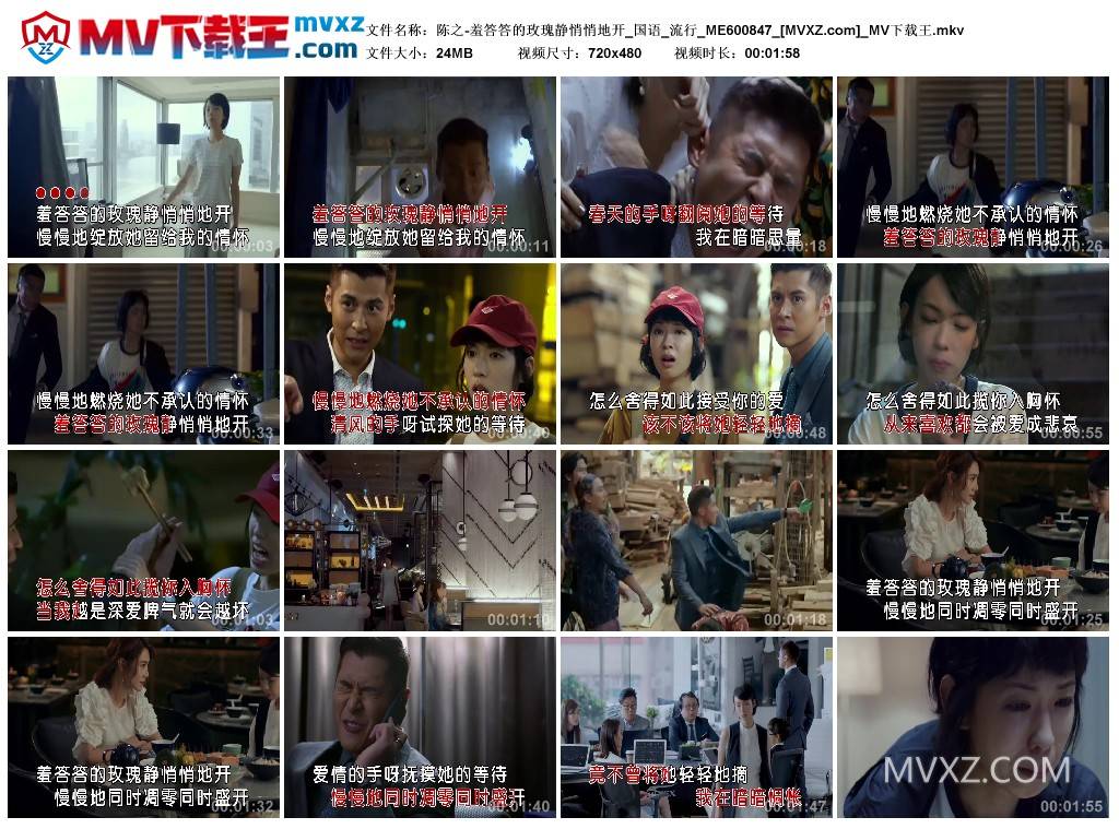 陈之-羞答答的玫瑰静悄悄地开_国语_流行_ME600847